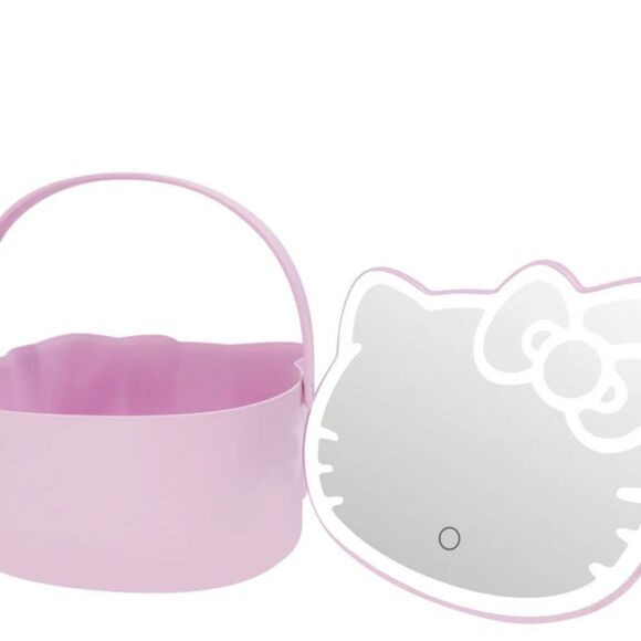 Impressions X Hello Kitty Carry Case w/LED Makeup Mirror - Picture 3 of 12